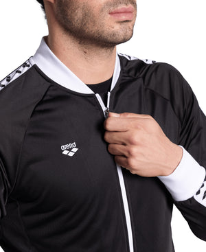 Arena Men's Team Relax Jacket - Black / White / Black