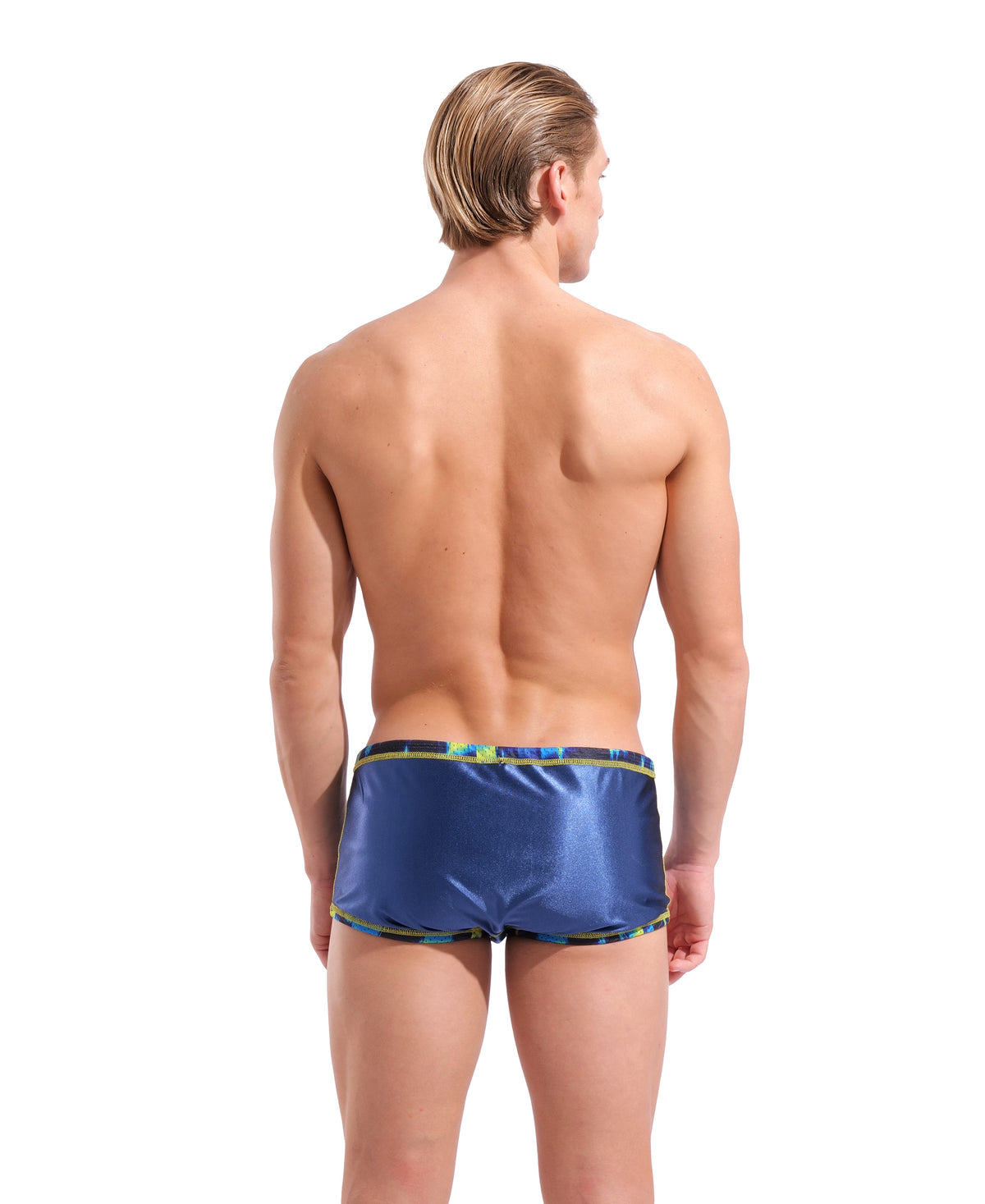 Arena Men's Reversible Drag Suit Short - BLACK MULTI