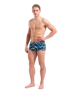 Arena Men's Reversible Drag Suit Short - BLACK MULTI