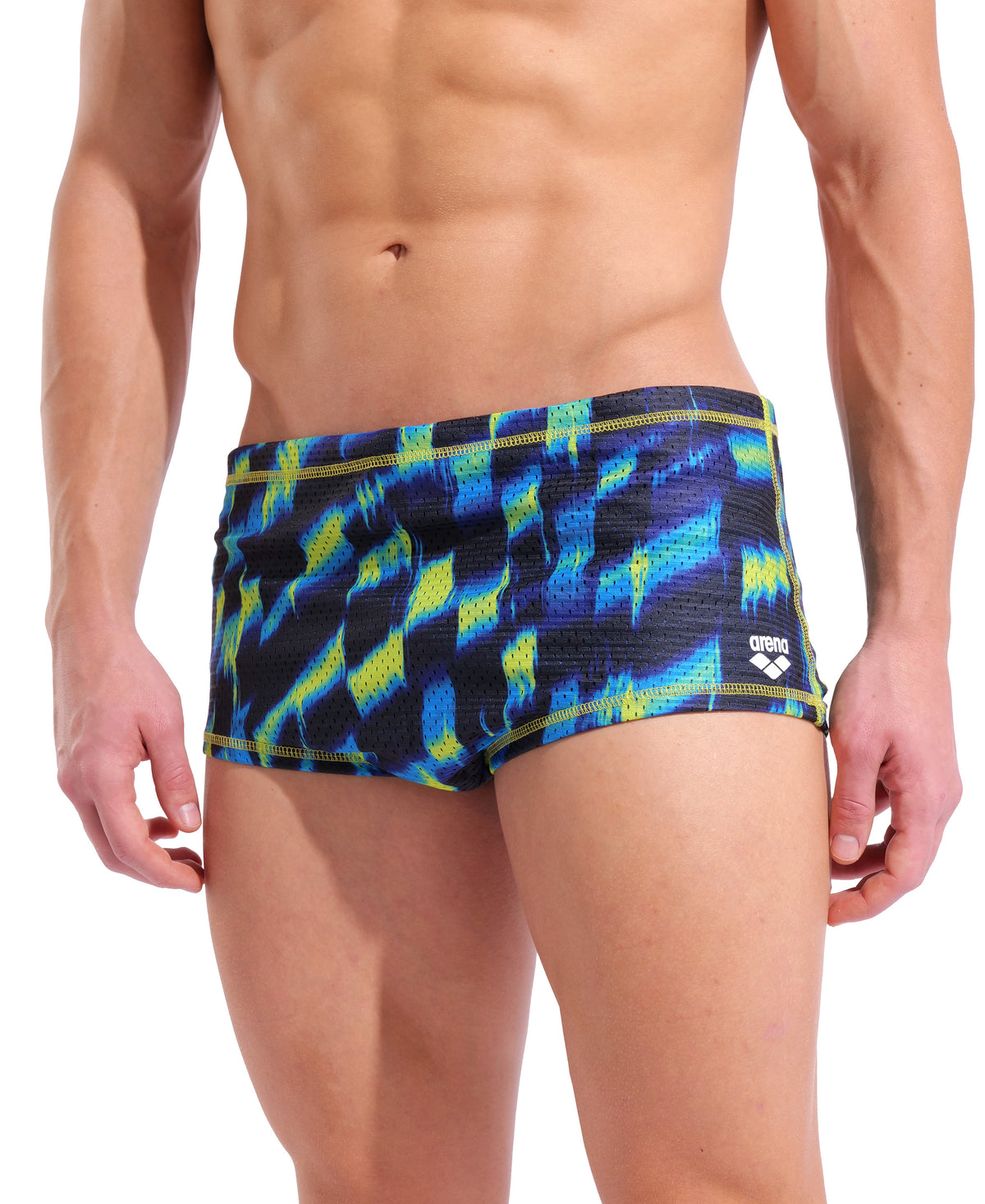 Arena Men's Reversible Drag Suit Short - BLACK MULTI