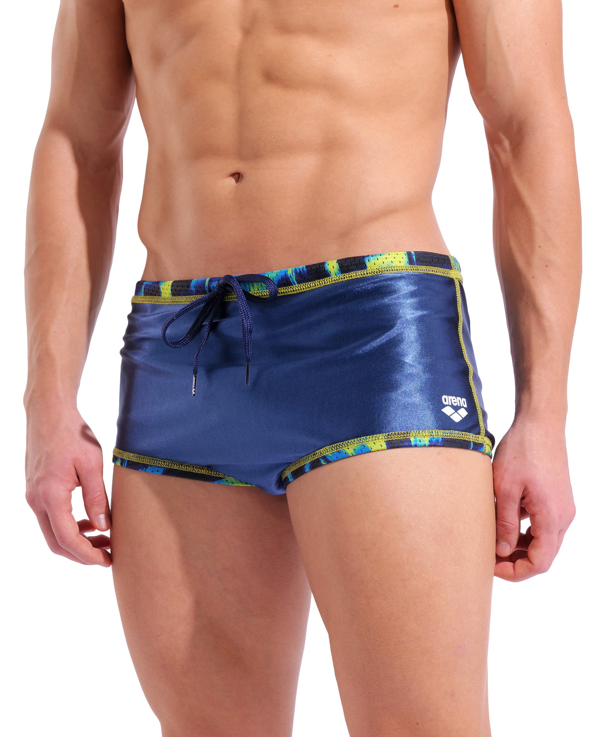 Arena Men's Reversible Drag Suit Short - BLACK MULTI