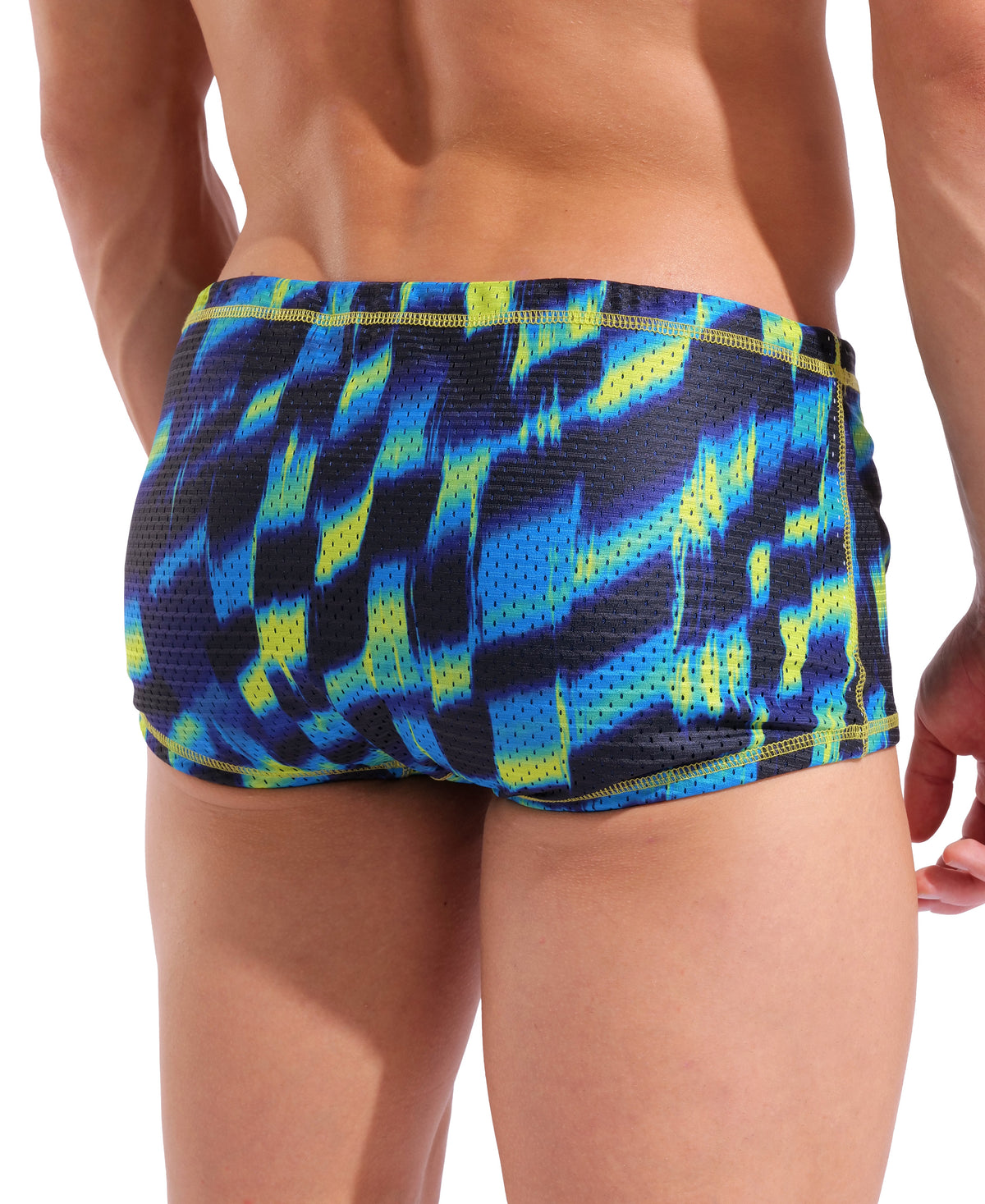 Arena Men's Reversible Drag Suit Short - BLACK MULTI