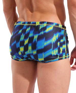 Arena Men's Reversible Drag Suit Short - BLACK MULTI