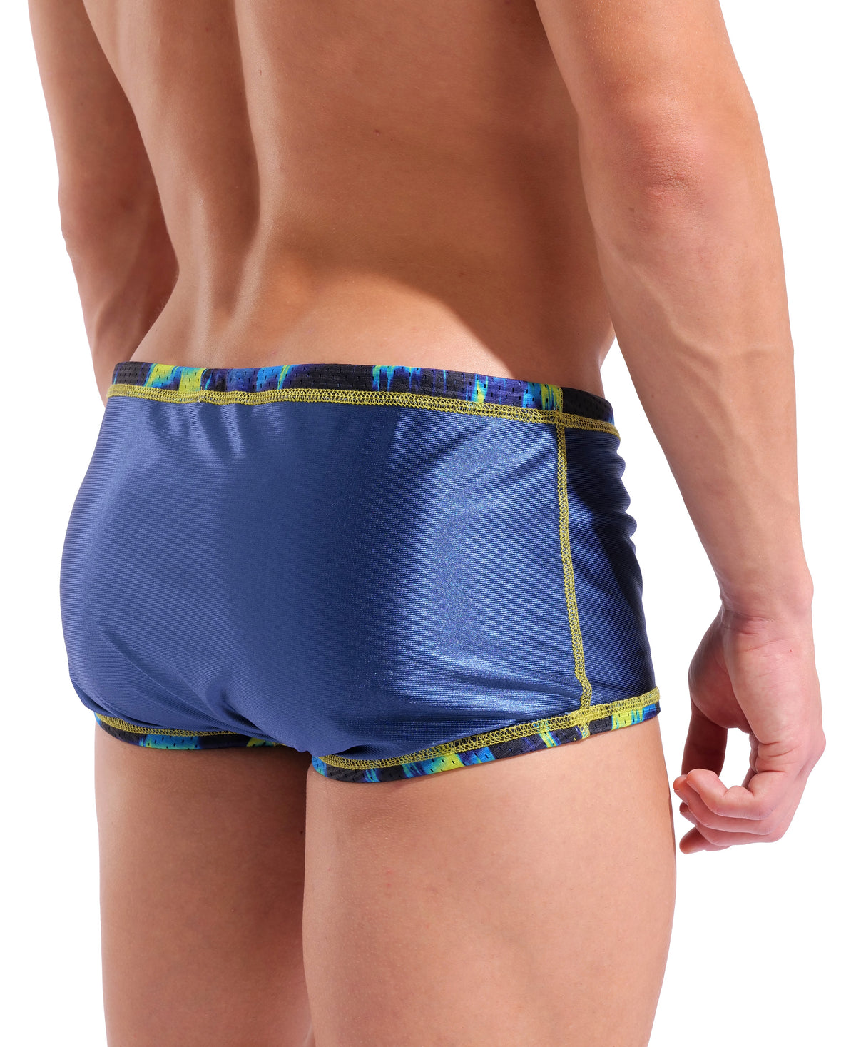 Arena Men's Reversible Drag Suit Short - BLACK MULTI