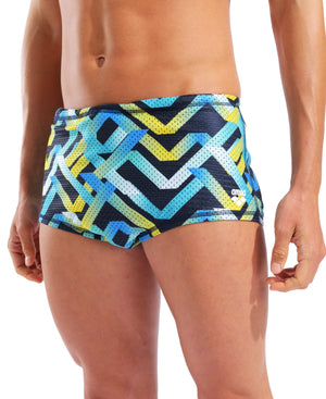Arena Men's Reversible Drag Suit Short - NAVY-MULTI