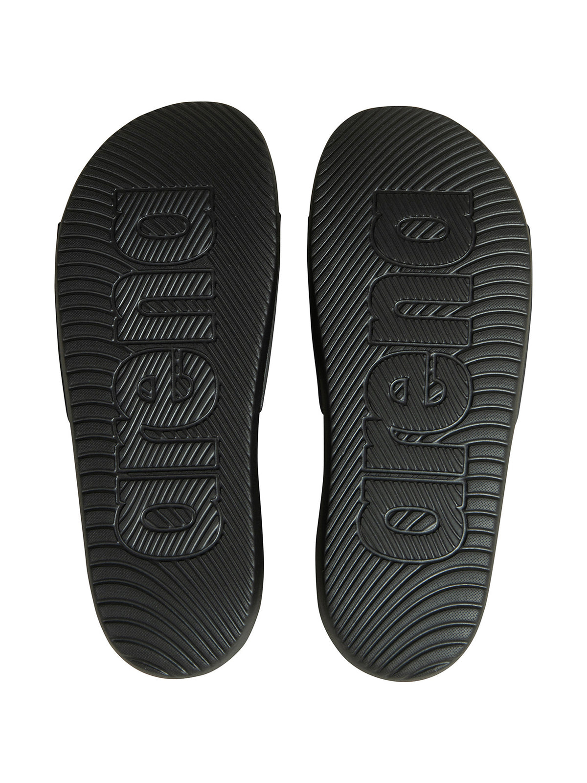 Arena Unisex Marco Massage Slides - BLACK-BLACK-BLACK