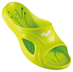 Arena Junior Hydrosoft II Slides - LIME
