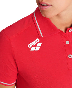 Arena Team Women's Solid Cotton Polo t-shirt - color 400