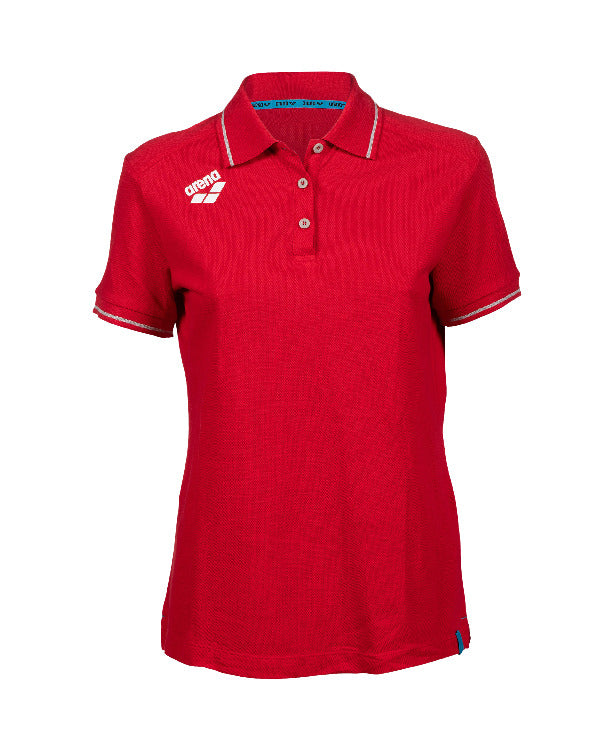 Arena Team Women's Solid Cotton Polo t-shirt - color 400