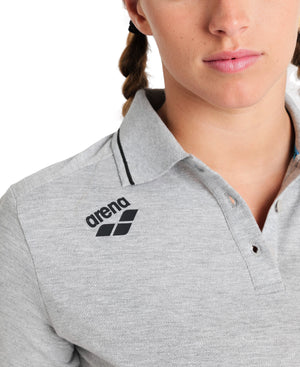 Arena Team Women's Solid Cotton Polo t-shirt - color 550
