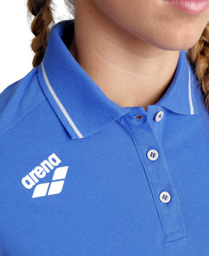 Arena Team Women's Solid Cotton Polo t-shirt - color 800