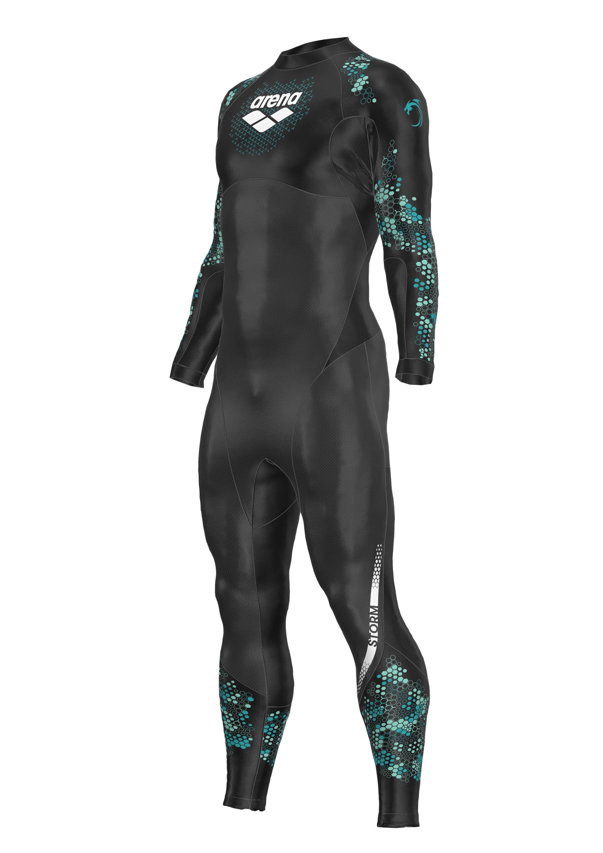 Arena Men's Powerskin Storm Wetsuit - front-left view