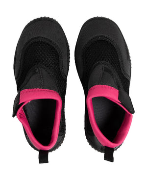 Arena Junior Water Shoes - DARK_GREY-PINK