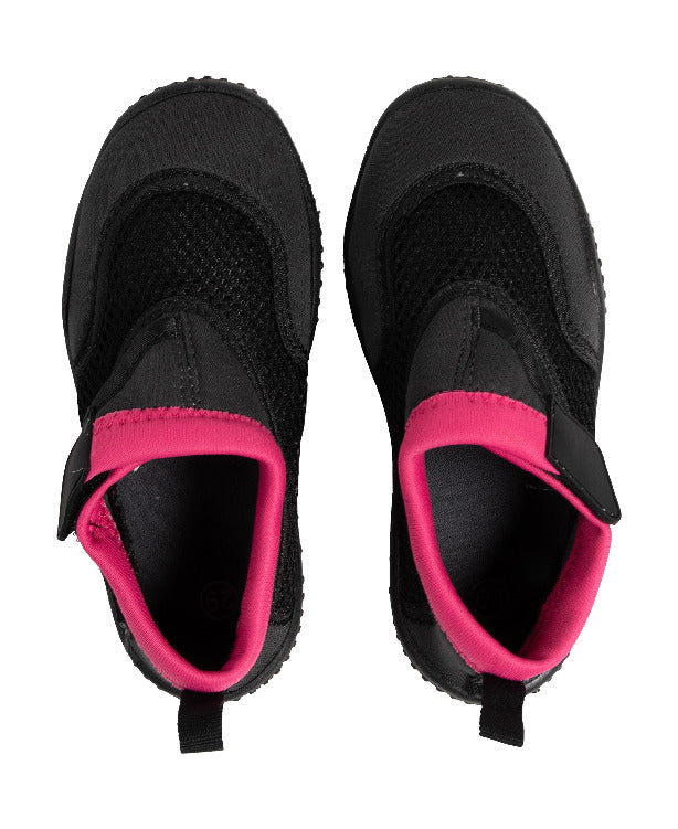 Arena Junior Water Shoes - DARK_GREY-PINK