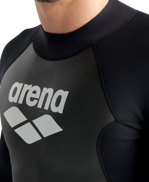 Arena Men's Aquaventure Full Wetsuit - on-body view