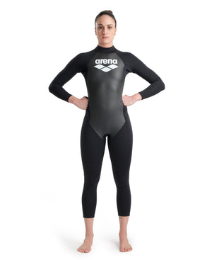 Arena Women's Aquaventure Full Wetsuit - on-body view