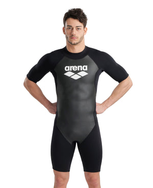 Arena Men's Aquaventure Shorty Wetsuit - on-body view