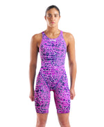 Arena Women's Powerskin ST Next Limited Edition Open Back Tech Suit - Snake Pink