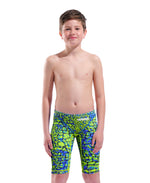 Arena Boys' Powerskin ST Next Limited Edition Jammer Tech Suit - Snake Green