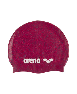 Arena Unisex Silicone Swim Cap - Ruby Multi