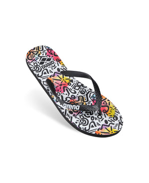 Beach Thong Prints - Graffiti