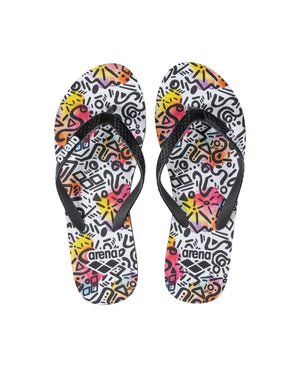 Beach Thong Prints - Graffiti