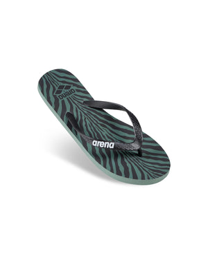 Beach Thong Prints - Zebra