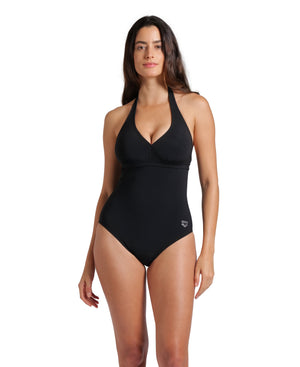 Arena Alessia Clip Back Swimsuit - Black