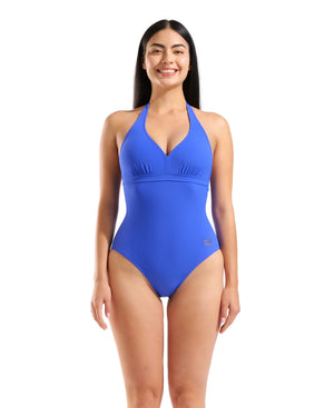 Arena Alessia Clip Back Swimsuit - Bright Blue