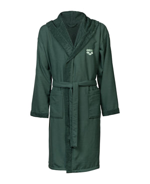 Arena Unisex Softdry Bathrobe - Stone grey - sea foam