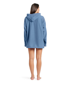 Arena Unisex Softdry Overhoodie - Stone grey-Seafoam