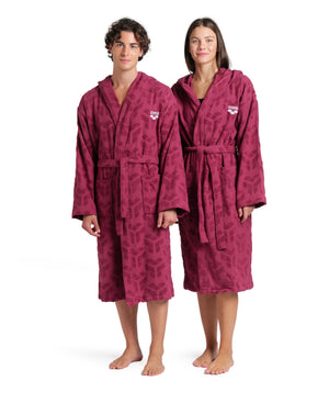 Arena Unisex Jacquard Monogram Bathrobe
