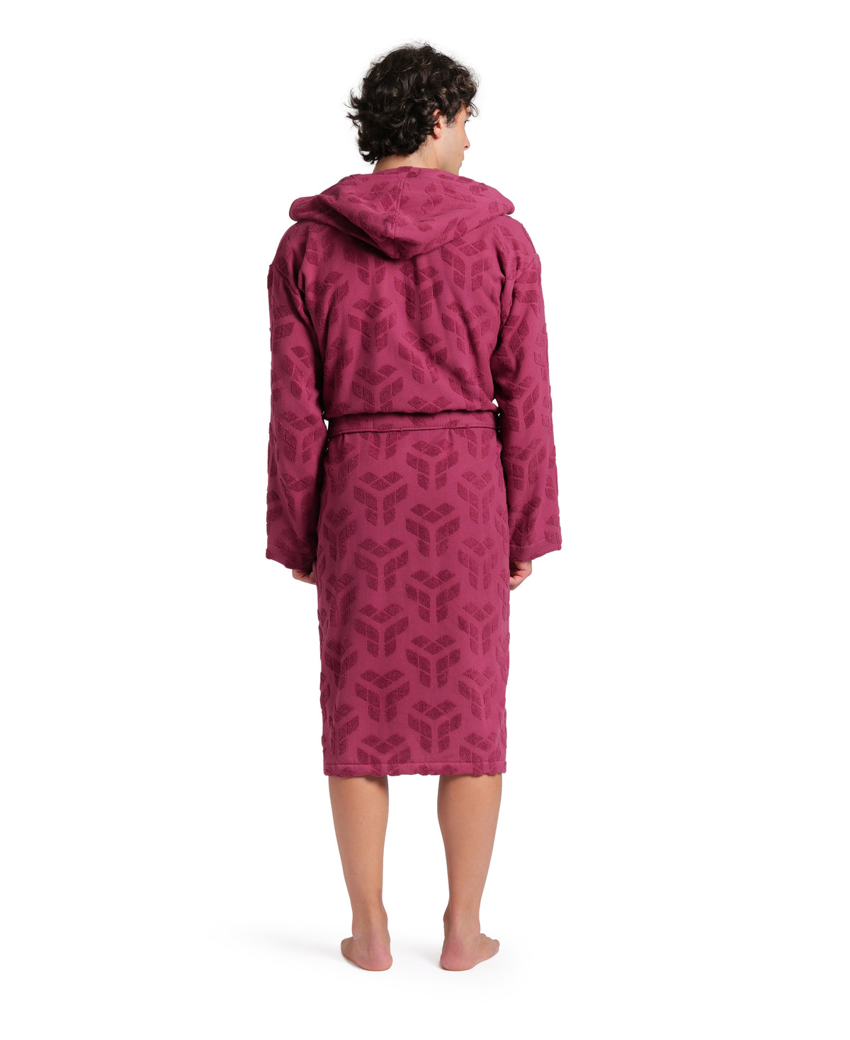 Arena Unisex Jacquard Monogram Bathrobe