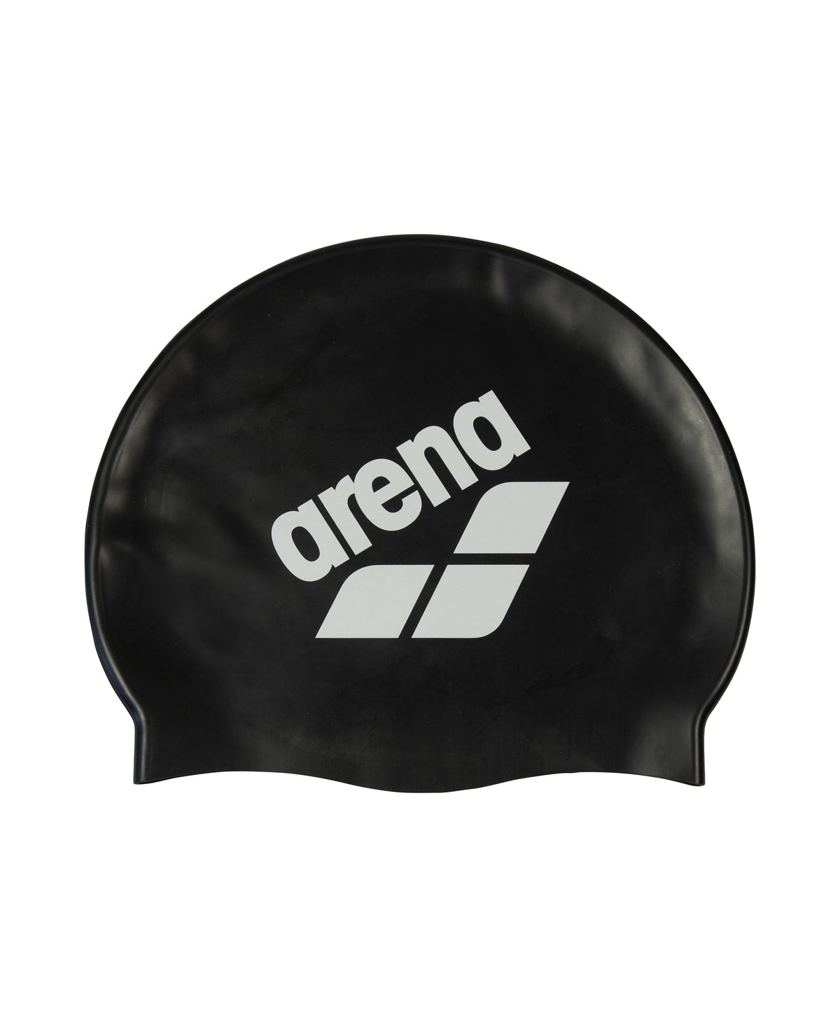 Arena Unisex Big Logo Swim Cap - Black White