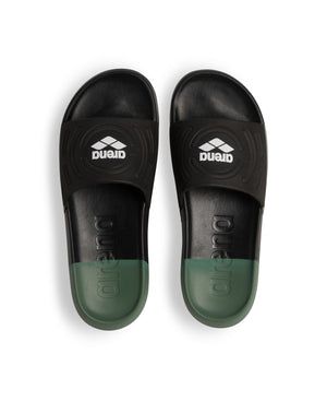 Arena Unisex Urban Active Slide Sandal - BLACK - SAGE - SAGE