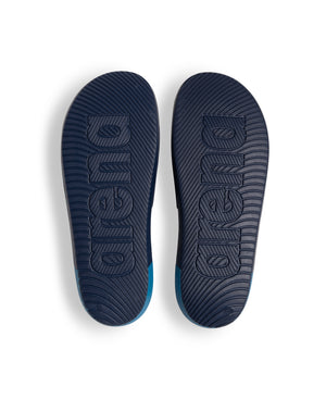 Arena Unisex Urban Active Slide Sandal - NAVY - WHITE - TURQUOISE