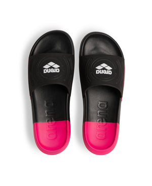 Arena Unisex Urban Active Slide Sandal - BLACK - PINK - PINK