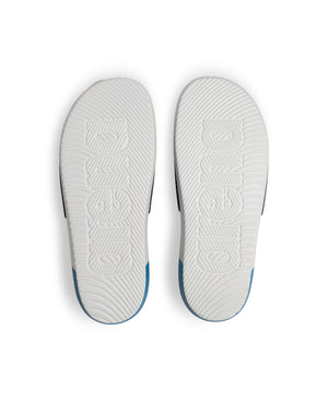 Arena Unisex Marco Active Massage Slides - NAVY - WHITE - TURQUOISE