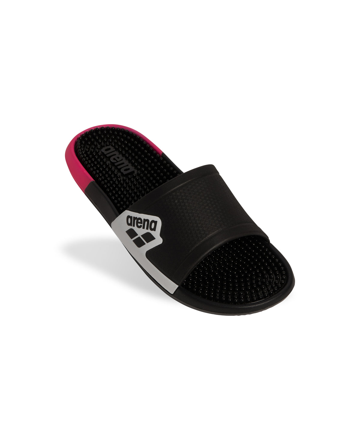 Arena Unisex Marco Active Massage Slides - BLACK - PINK - WHITE