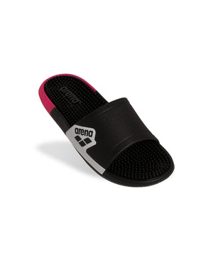 Arena Unisex Marco Active Massage Slides - BLACK - PINK - WHITE