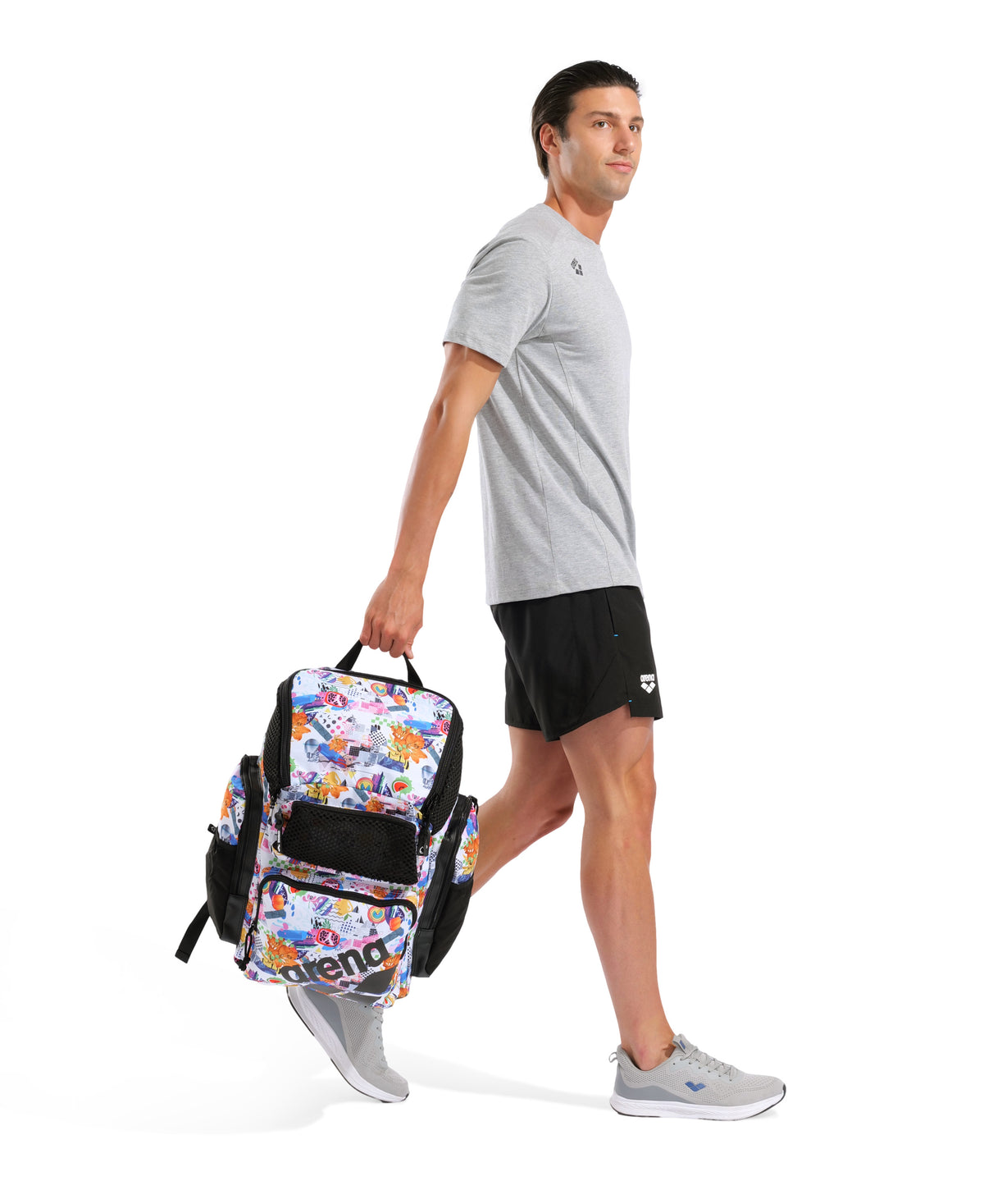 Arena One Go Allover Swim Sports Travel Backpack 45L
