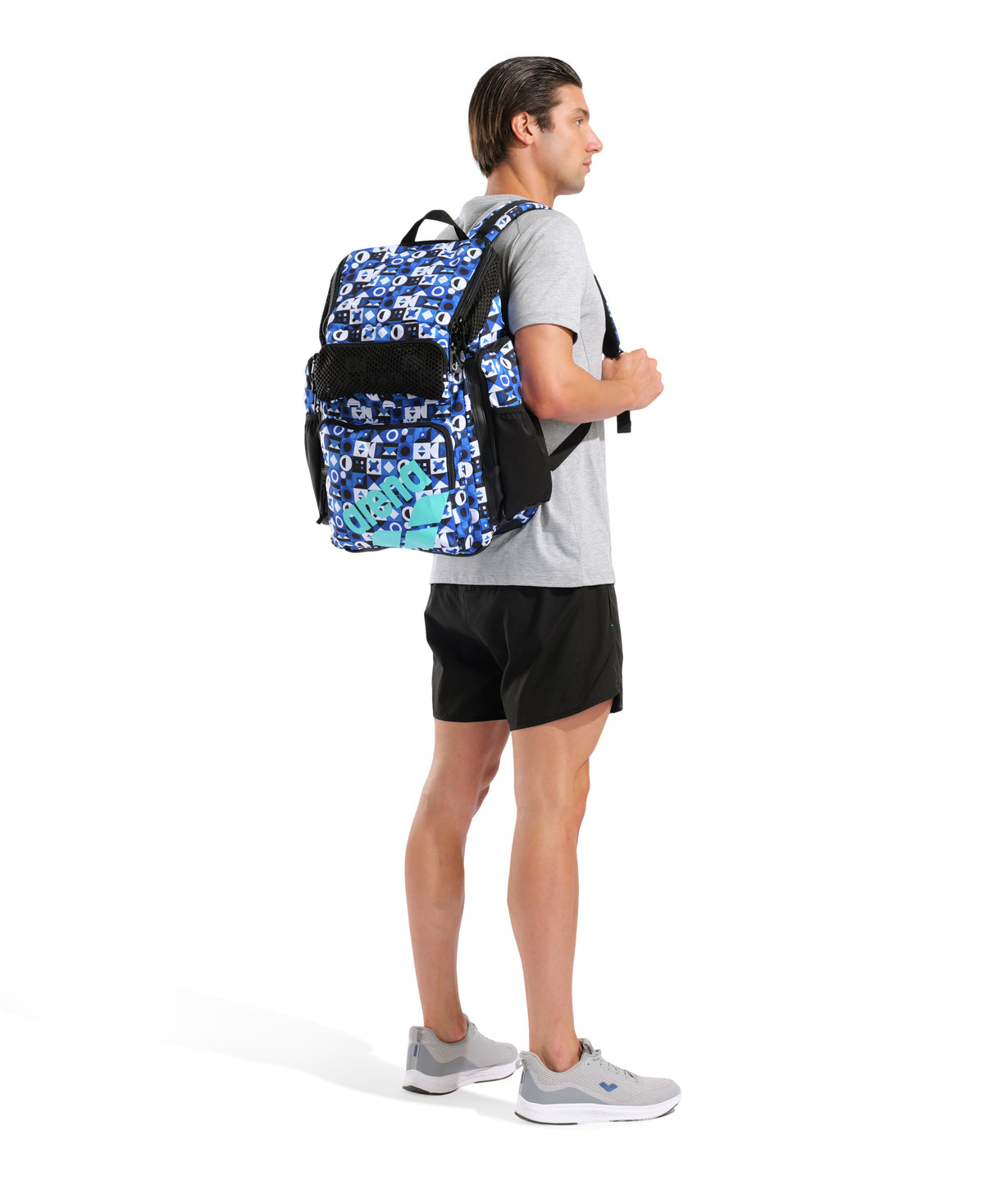 Arena One Go Allover Swim Sports Travel Backpack 45L - PIECES
