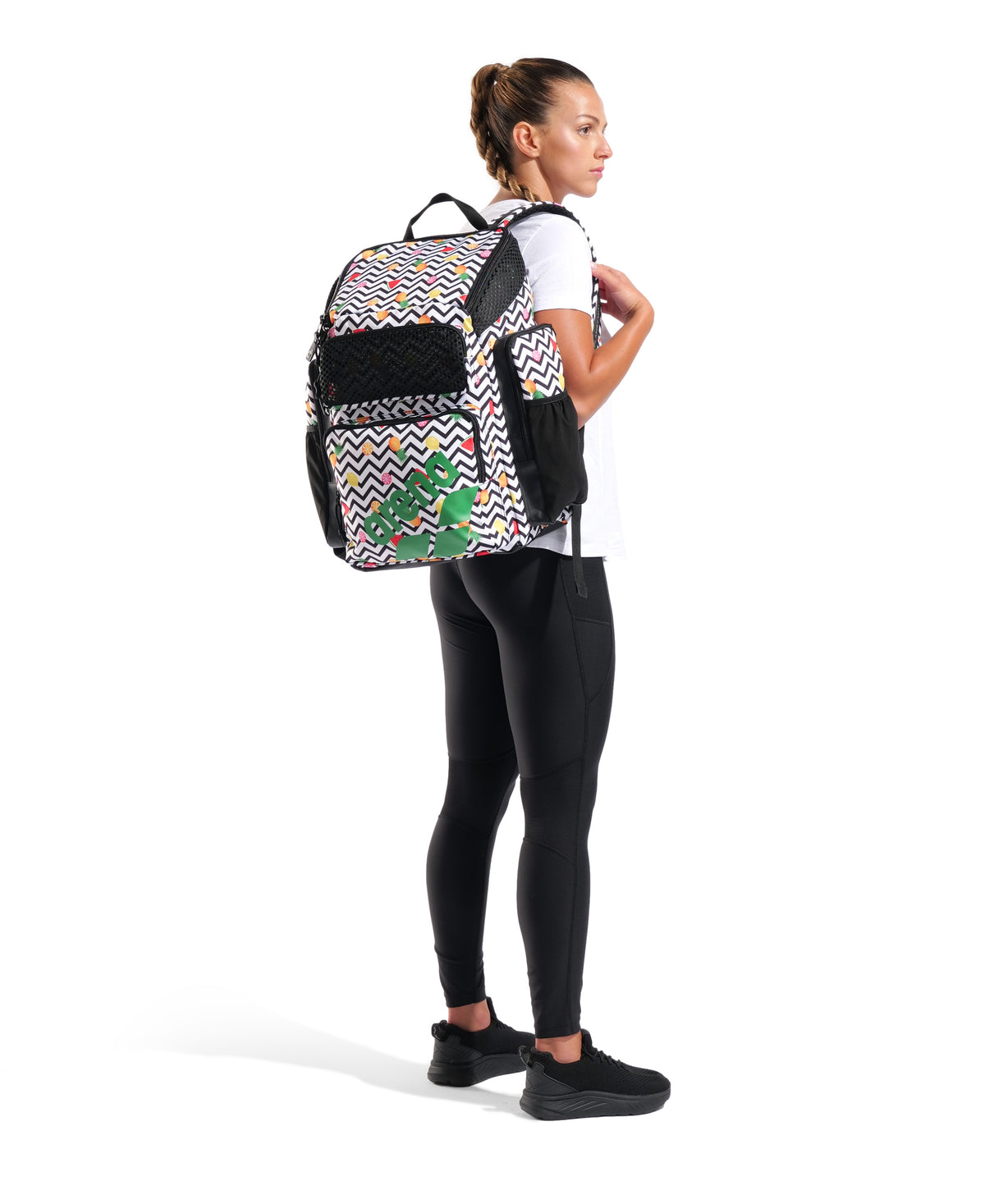 Arena One Go Allover Swim Sports Travel Backpack 45L - ARENA FRUITS