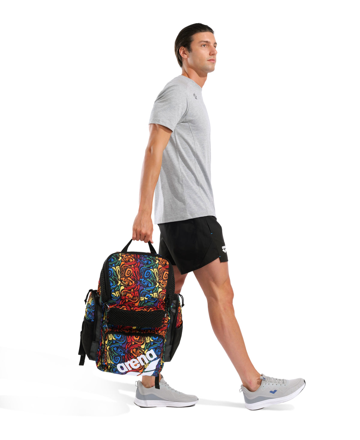 Arena One Go Allover Swim Sports Travel Backpack 45L