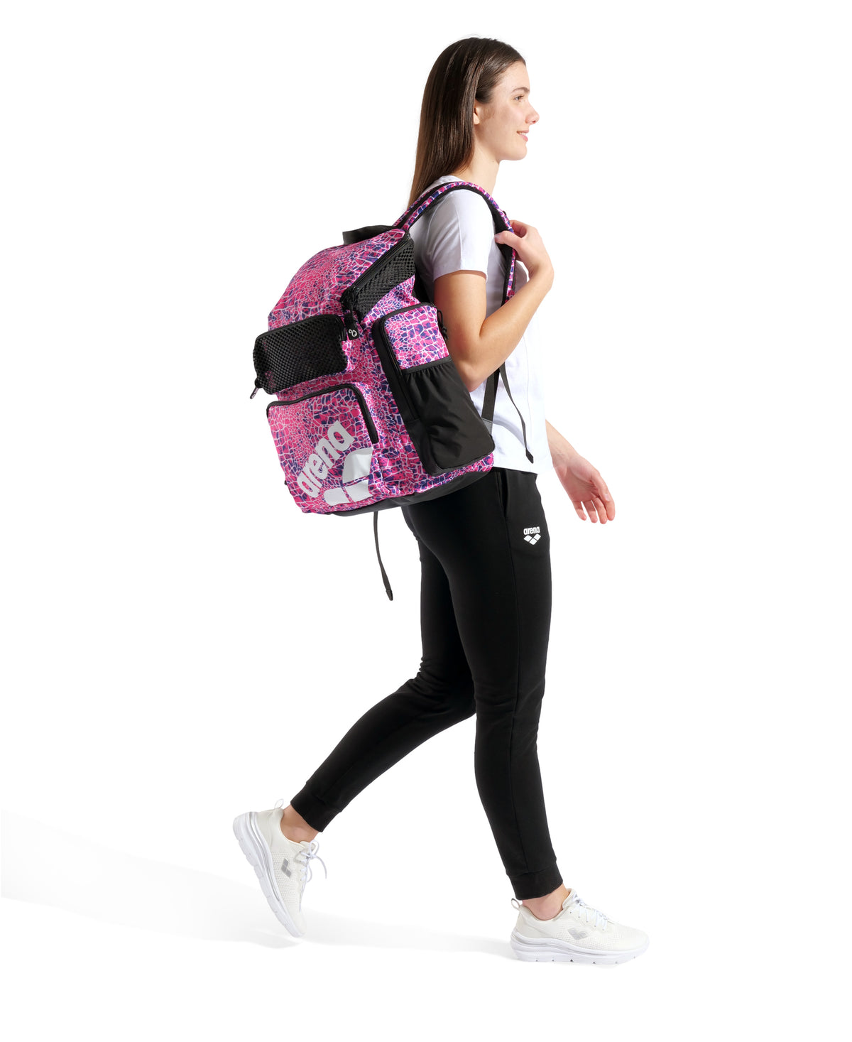 Arena One Go Snakeskin 45L Swim Backpack