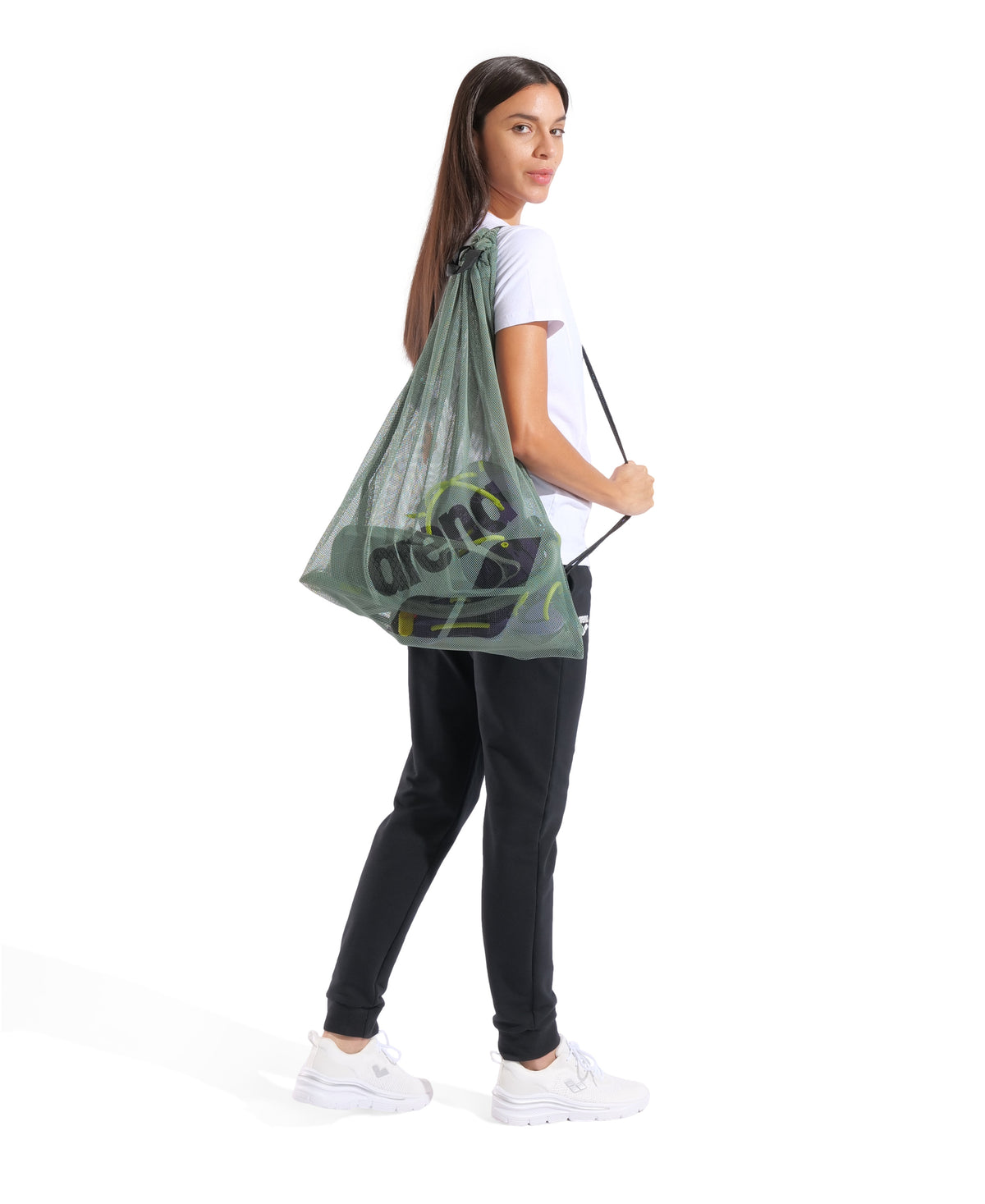 Arena One Go Pool Sack Mesh Bag - SAGE