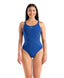 Arena Isa Squared Back Swimsuit - Bright Blue / White