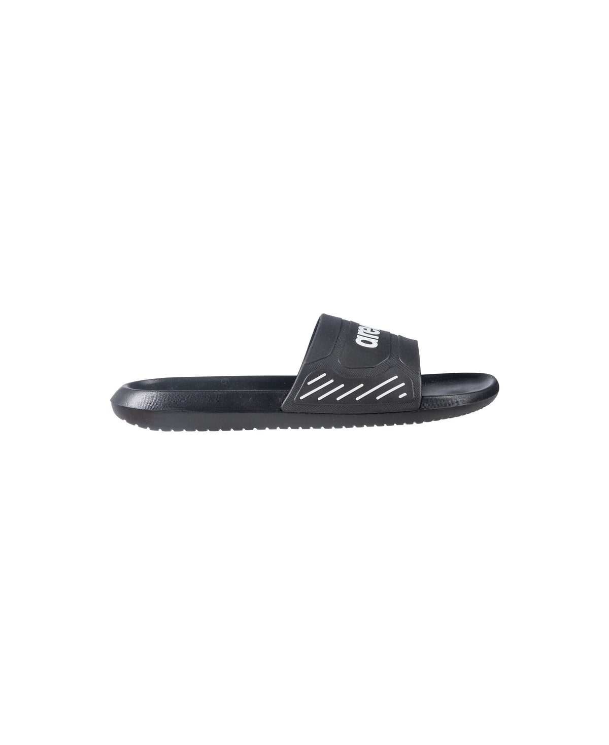 Arena Unisex Urban Easy Slide Sandal - BLACK-WHITE