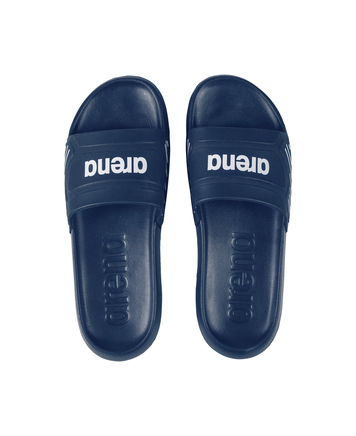 Arena Unisex Urban Easy Slide Sandal - NAVY-WHITE