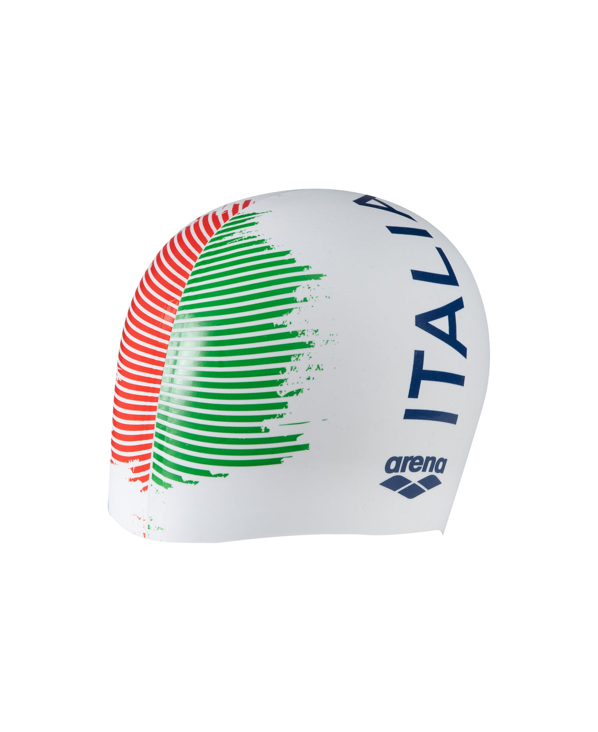 Arena Italia Silicone Swim Cap - Italia - White